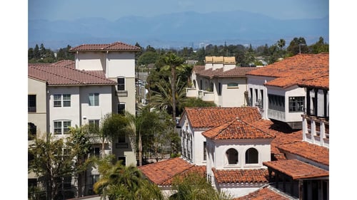 Apartment complex at Nineteen90 Apartment Homes, Costa Mesa, CA
