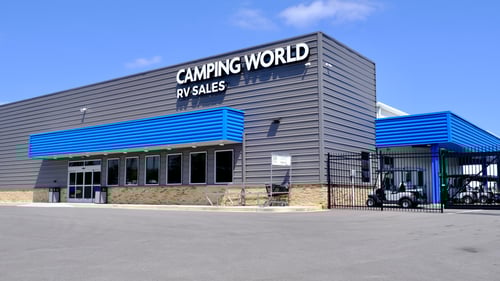 camping world in Kodak TN storefront