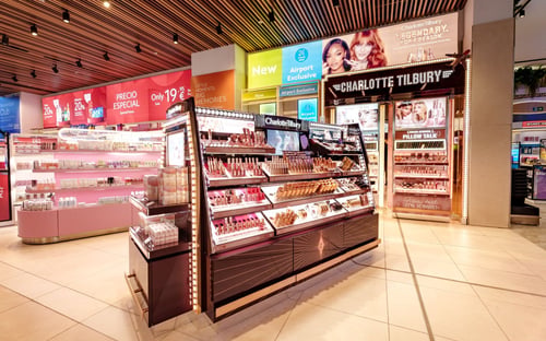 Charlotte Tilbury Makeup & Beauty Airport Store at Aeropuerto Gran Canaria, Spain