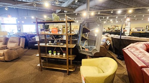 Bismarck Slumberland Furniture interior 2