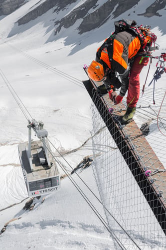 Corde-Access SA au Glacier 3000