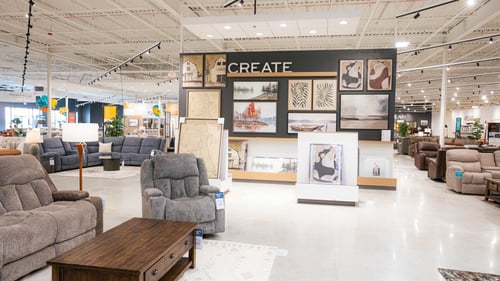Sunset Hills Slumberland Furniture wall art
