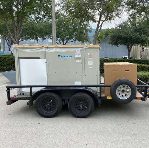 New Daikin packaged unit