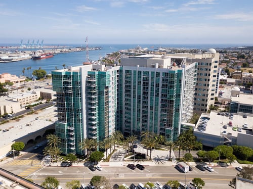 Exterior View at The Vue in  San Pedro, CA 90731