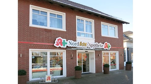 Aussenansicht der Nordlicht-Apotheke