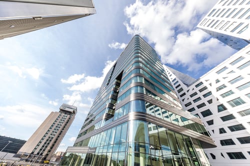 Exterieur kantoorgebouw WTC Utrecht