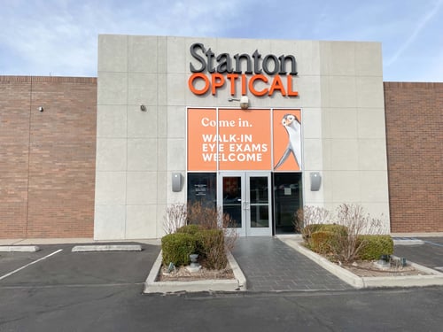 Storefront at Stanton Optical store in Albuquerque, NM 87110