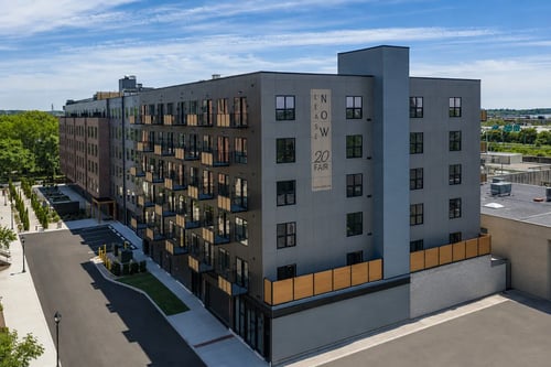 Building Exterior at Twenty Fair Apartments, New Haven, 06511