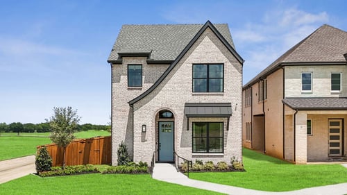 The Heights at Uptown Celina Model Home Exterior