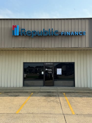 Hwy 51 Bypass East, TN Republic Finance Branch