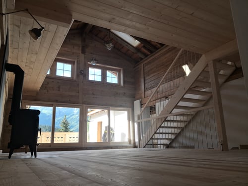Rénovation d'un chalet