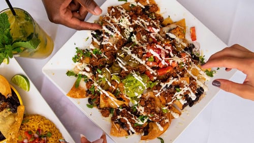 Nachos at Casa Taco & Tequila Bar in Tropicana Atlantic City.