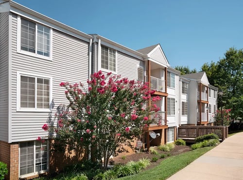 Exterior View at The Apartments at Canterbury in Rosedale, MD