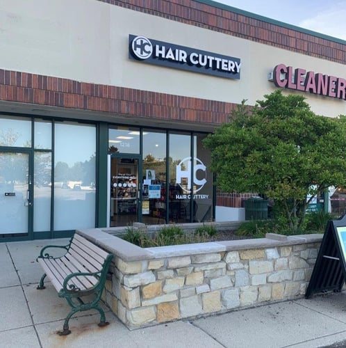 Outside Hair Cuttery in Lemont,  IL