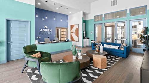 Aspen Heights leasing office.