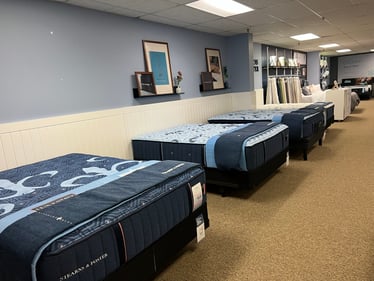 Sterns & Foster at Slumberland Furniture Store in Eveleth,  MN