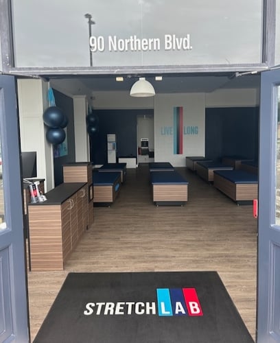 StretchLab Roslyn located at 90 Northern Blvd, Greenvale at the corner of Glen Cove Road.