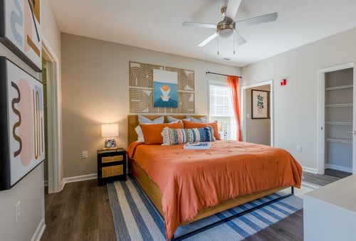 Bedroom at Summermill at Falls River in Raleigh, NC 27614