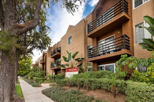 Apartment Building of Fulton Gardens Apartments in Sherman Oaks, CA