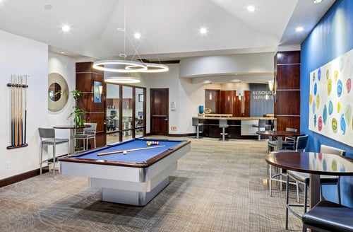 Game Room at Costa Verde Village Apartments in UTC, San Diego, CA