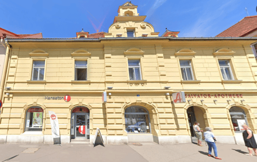 Hansaton Hörkompetenz-Zentrum Koloman-Wallisch-Platz  2, Bruck an der Mur Frontansicht