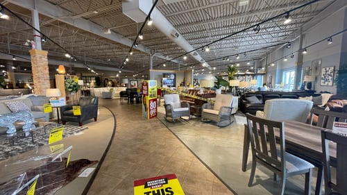 Slumberland Furniture Store in Woodbury,  MN - Interior Right Side