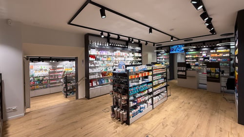 Pharmacie intérieur