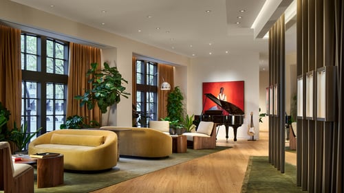 View of a Audemars Piguet boutique.