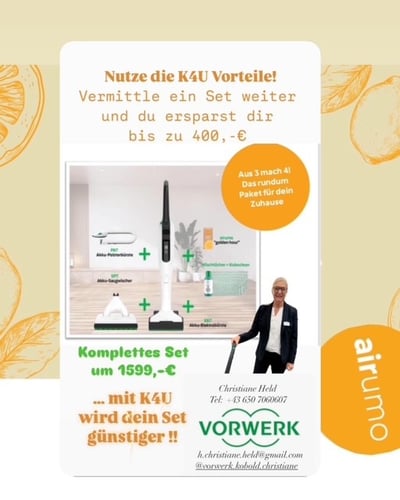 Christiane Held - Vorwerk Kobold, Sankt Gilgen