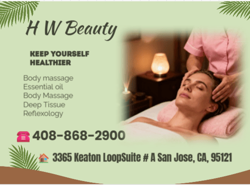 Asian Body Massage helps to relax the entire body, increases circulation of the blood and 
treats emotion, mind and spirit.