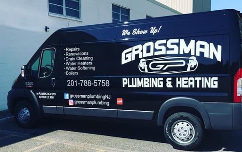Grossman Plumbing & Heating vehicle