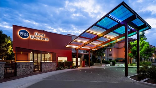 Exterior twilight