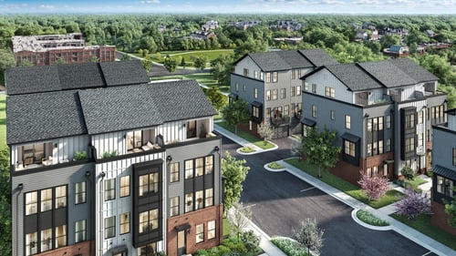 Low-maintenance townhomes in Bucks County