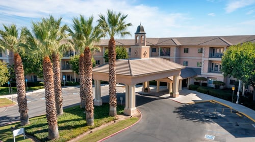 Brookdale Riverwalk Skilled Nursing Entrance
