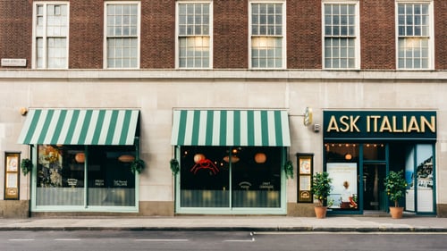 ASK Italian Restaurant Park Street, Mayfair