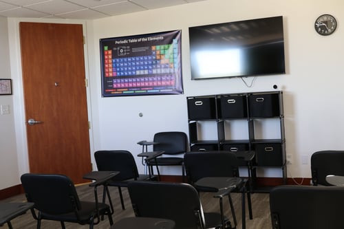 classroom for teens in rehab