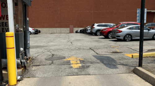 Parking Lot entrance