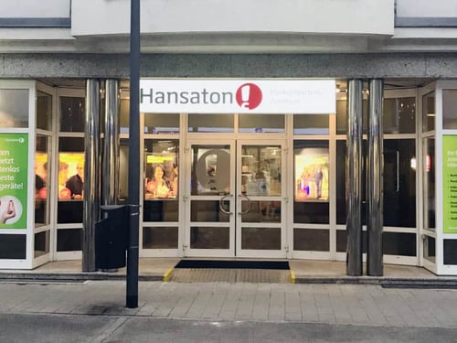 Hansaton Hörkompetenz-Zentrum Hauptstraße 13/1, Oberpullendorf Frontansicht