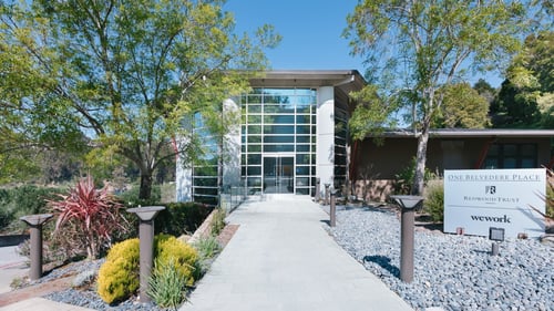 WeWork 1 Belvedere Pl - Coworking space interior view