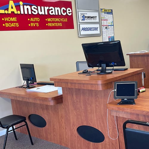 L.A. Insurance Agency MI-204 office interior