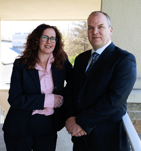 Photo of Karen Robb and Mike McGregor