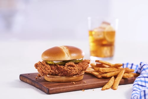 BO's chicken sandwich