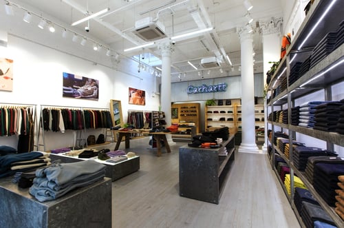 Carhartt WIP Store Bristol interior