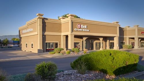 Exterior photo of Ent Credit Union Canon City Service Center located at 127 Justice Center Rd in Canon City, CO