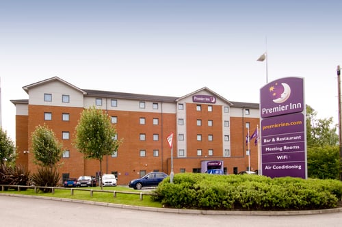 Premier Inn Castleford (Xscape, M62 J32) hotel exterior