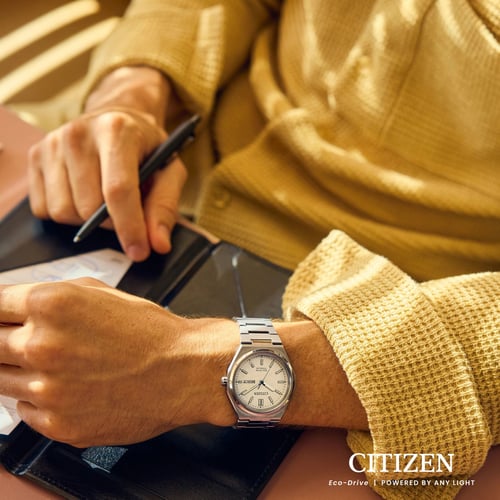 Classic proportions meet modern innovation. The Citizen Zenshin is crafted in Super Titanium™ — five times harder and 40% lighter than stainless steel — and powered by any light with Eco-Drive technology. #CitizenEcoDrive50 #CitizenWatch