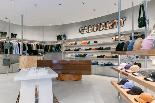 Carhartt WIP Store Roma interior