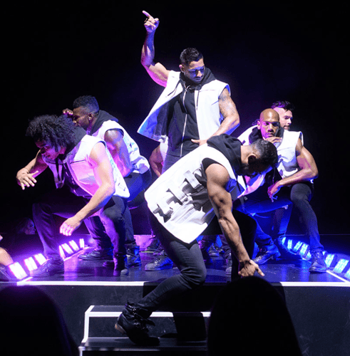 Chippendales Las Vegas Center Strip Male Revue at The Chippendales Theatre in Planet Hollywood Hotel & Casino in Las Vegas.