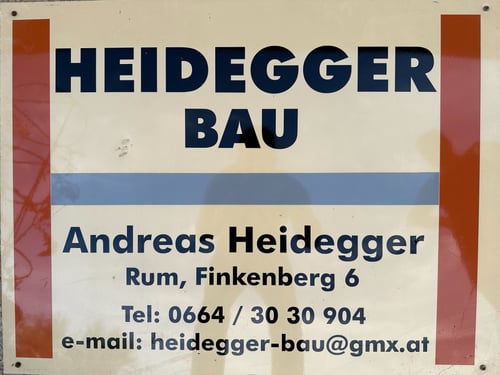 Heidegger Bau - Heidegger Andreas