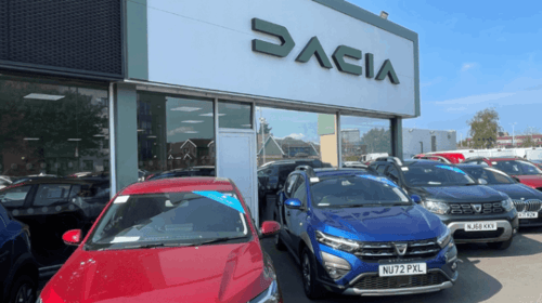 Evans Halshaw Dacia MIddlesbrough Showroom Exterior